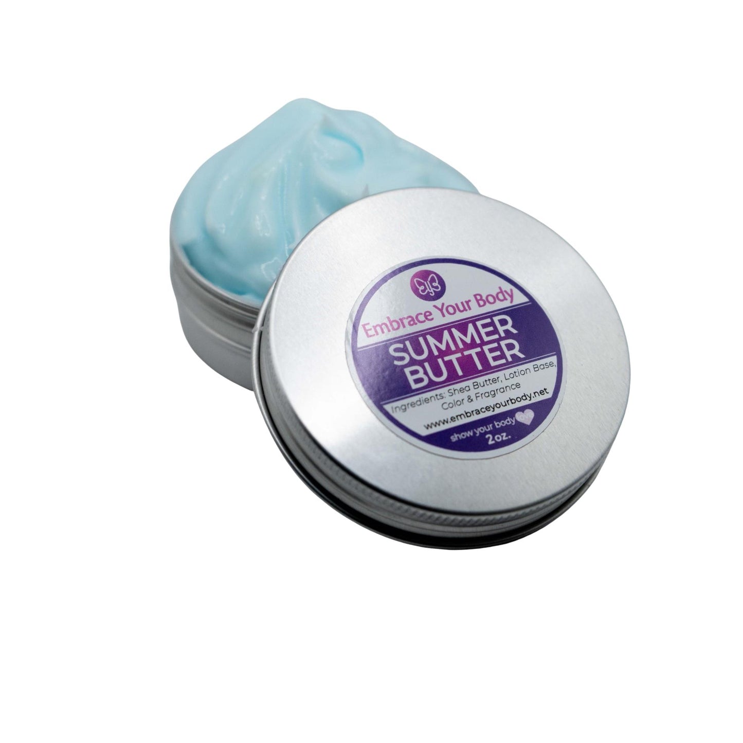 All Natural Summer Butter – Lightweight Whipped Body Butter for Glowing Skin