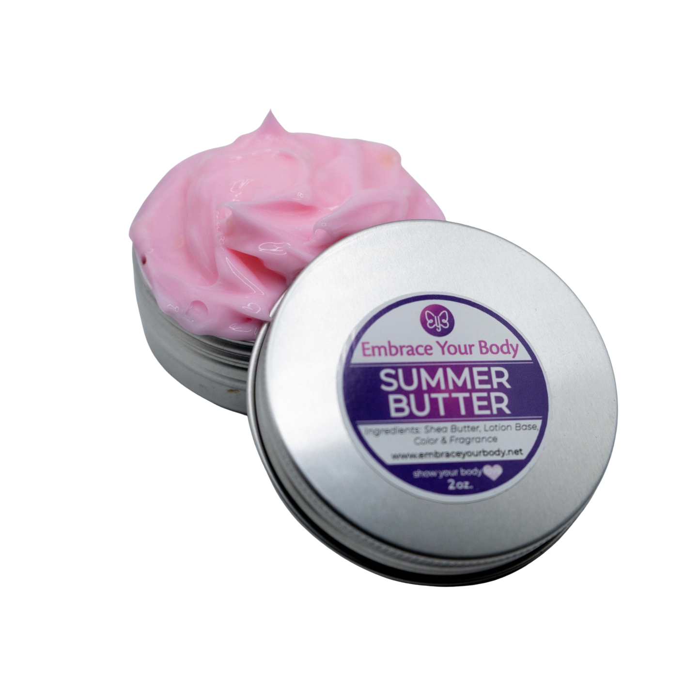 All Natural Summer Butter – Lightweight Whipped Body Butter for Glowing Skin