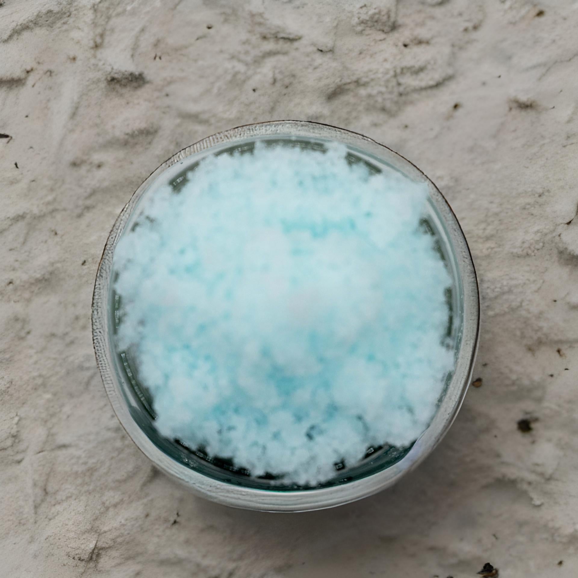 Sea salt body scrub for exfoliating dry skin