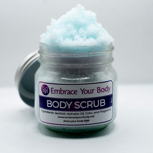 All Natural Sea Salt Body Scrub - Embrace your body LLC