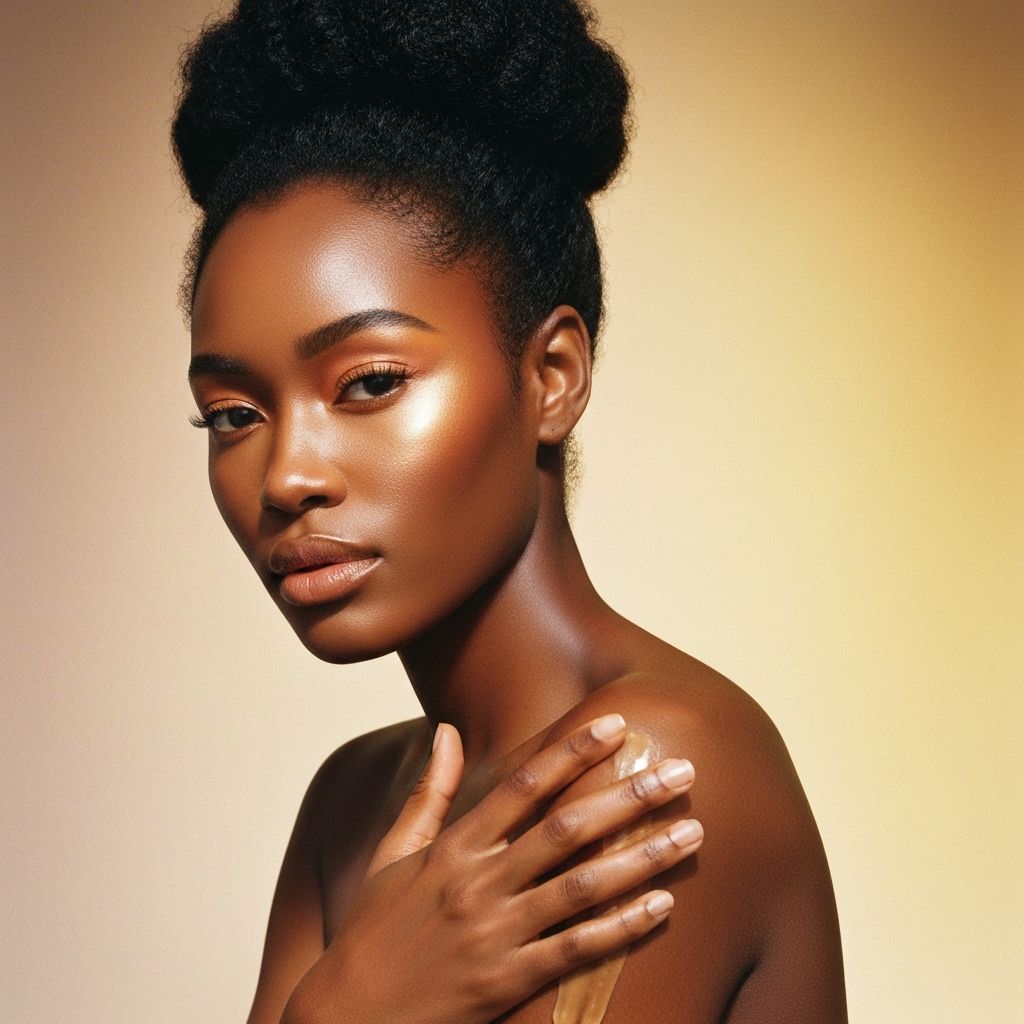 Glowing skin editorial